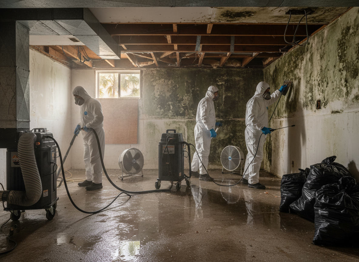 water damage restoration in Miami Gardens
