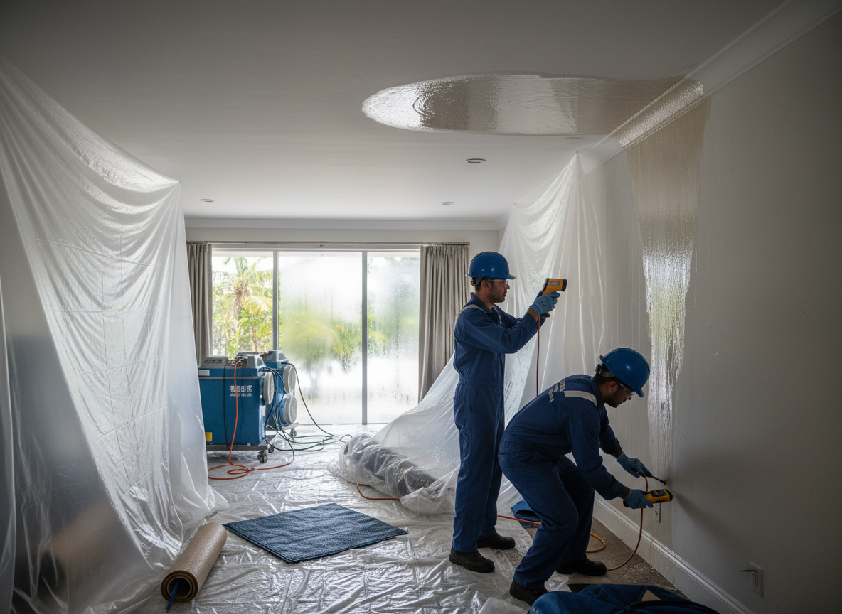 water damage restoration in Homestead